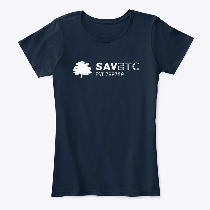 SAVBTC Tree Logo Dark